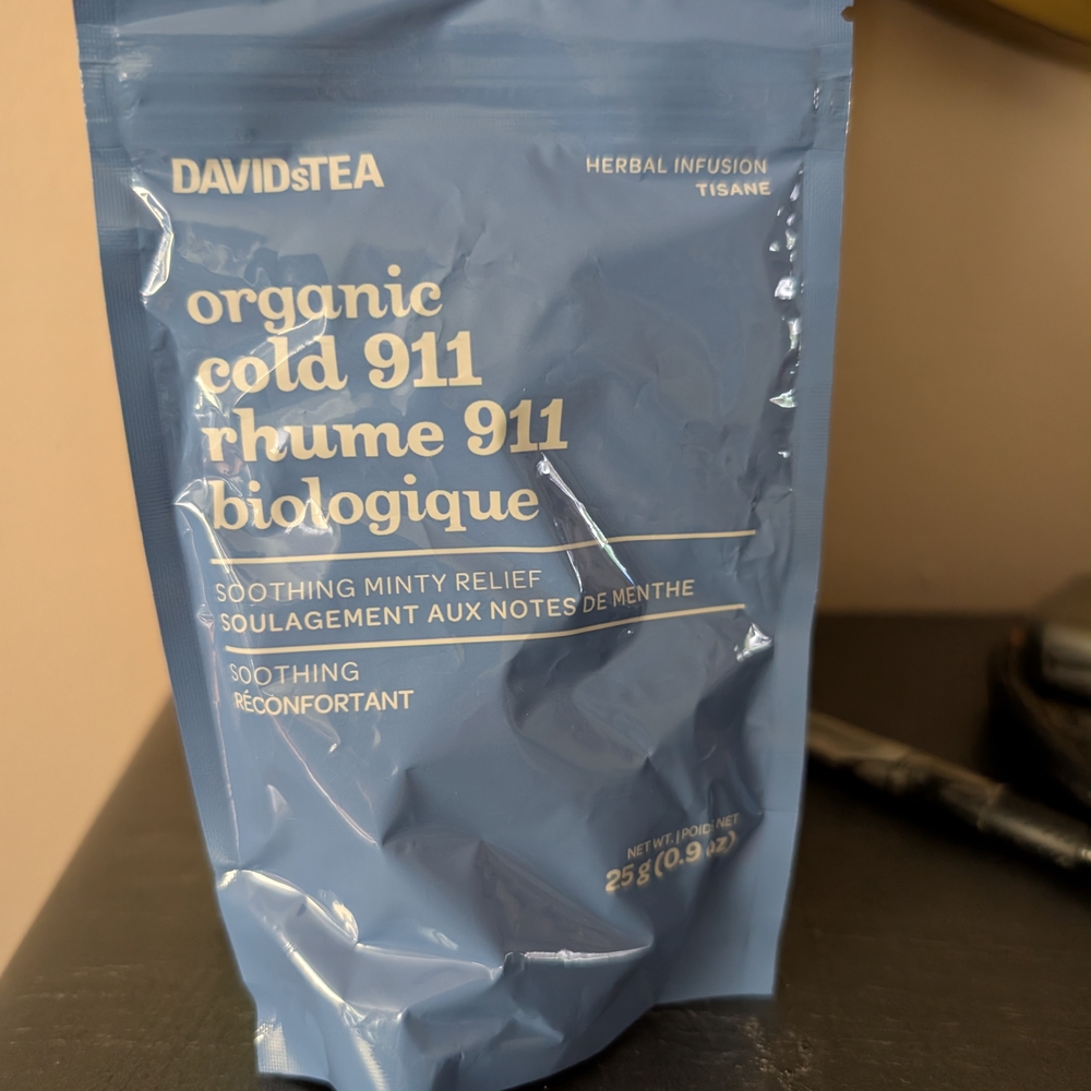 David's Tea Organic Cold 911 Herbal Infusion - Tisane 25g